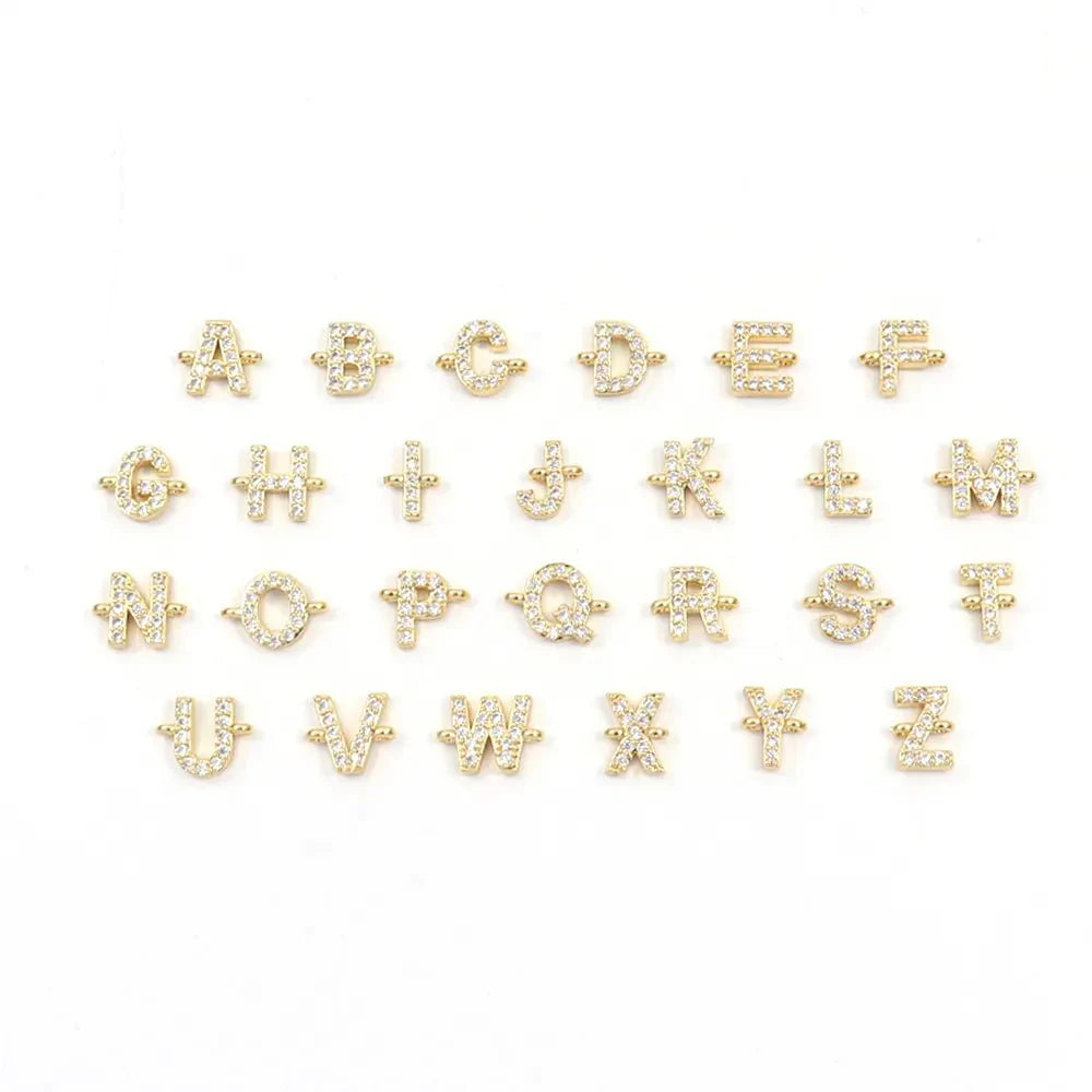 Adjustable Letter Initial Bracelets | Tiva Jewelry
