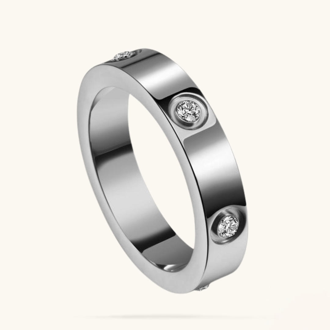 ETERNITY | Silver Ring Opulent | Tiva Jewelry
