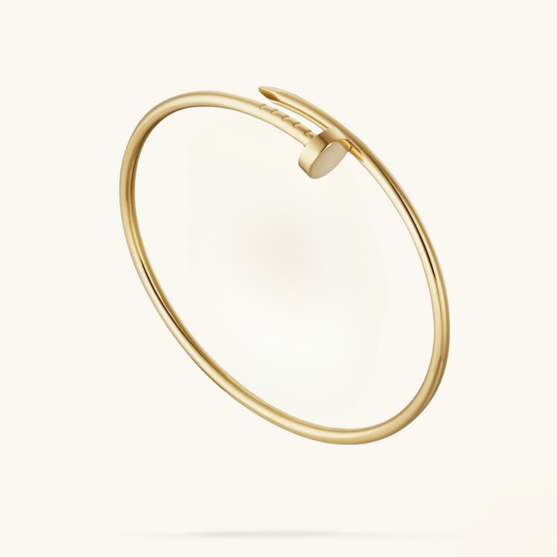 SPIKE | Ultra-Thin Gold Bracelet | Tiva Jewelry