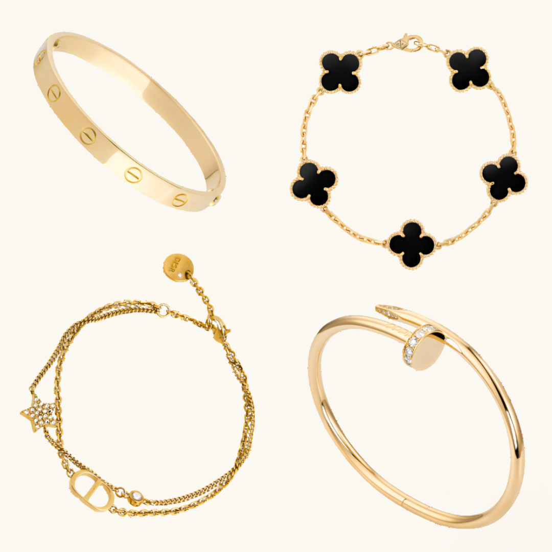 4-Piece Bracelet Collection "Sofia" | Tiva Jewelry