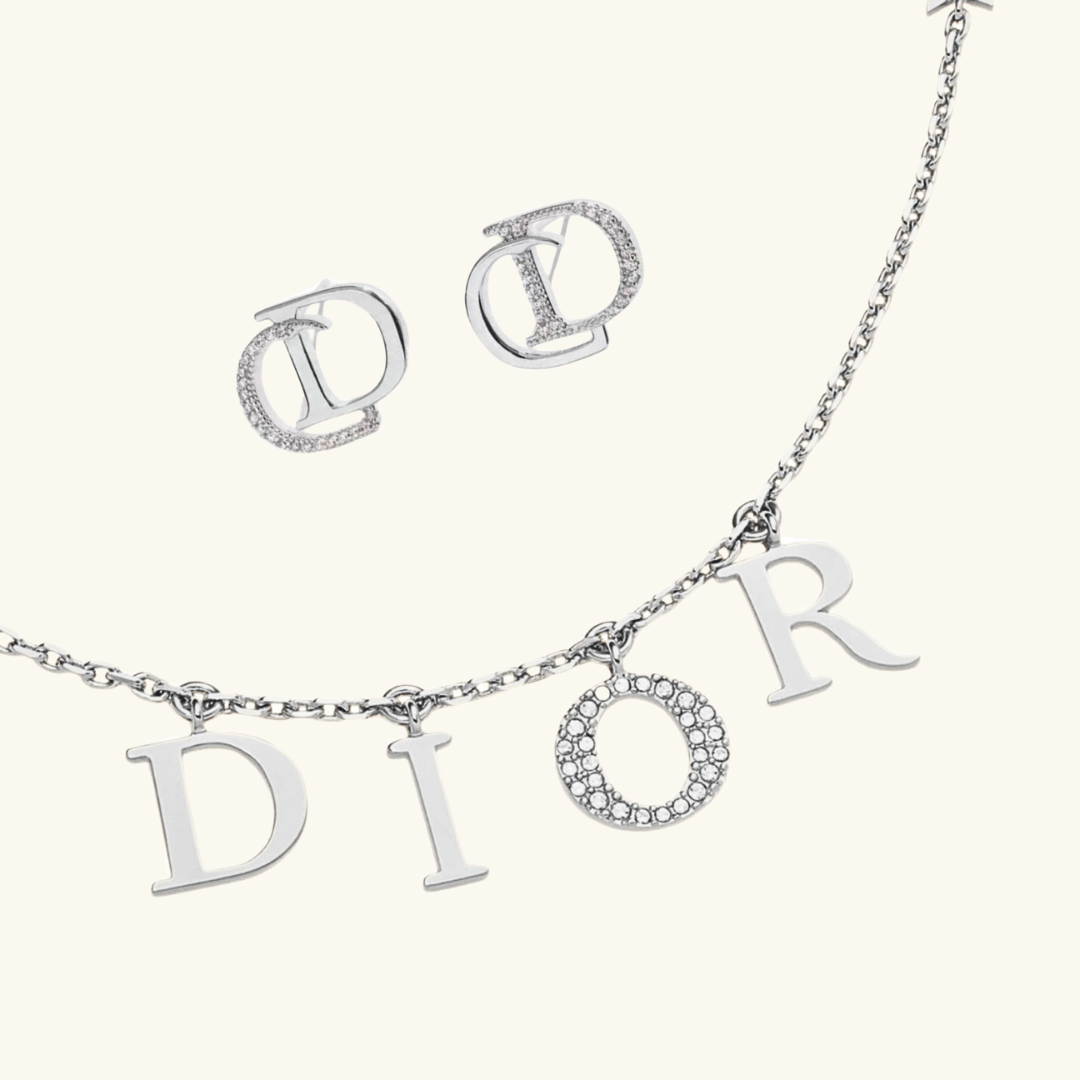 PREMIUM | DR Set Silver | Tiva Jewelry