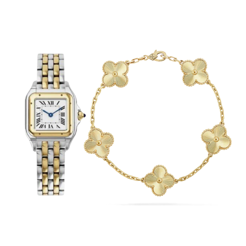 2-Piece Watch Bracelet Collection "Julio" | Tiva Jewelry