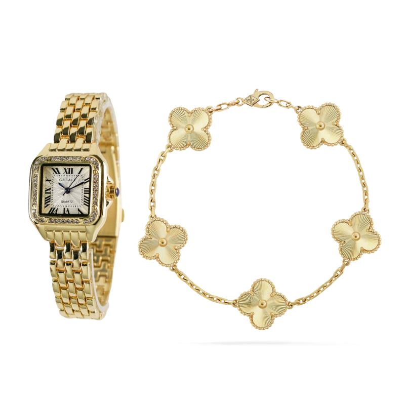 2-Piece Watch Bracelet Collection "Sofia" | Tiva Jewelry