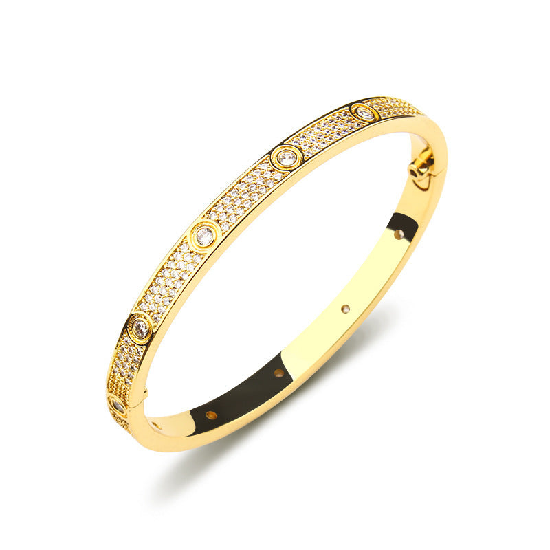 ETERNITY First-Class Gold Bracelet | Tiva Jewelry