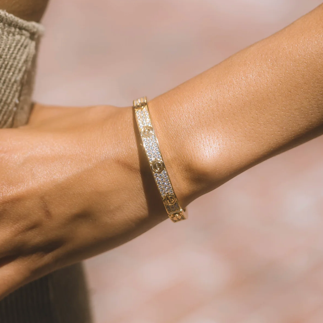 ETERNITY First-Class Gold Bracelet | Tiva Jewelry