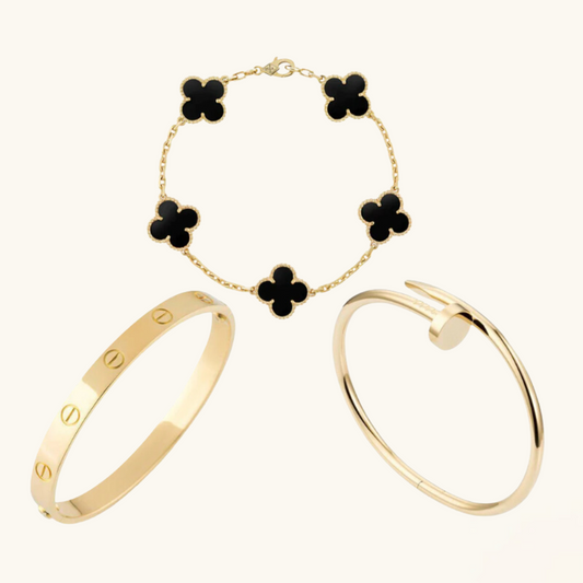 3-Piece Bracelet Trio "Maxim" | Tiva Jewelry