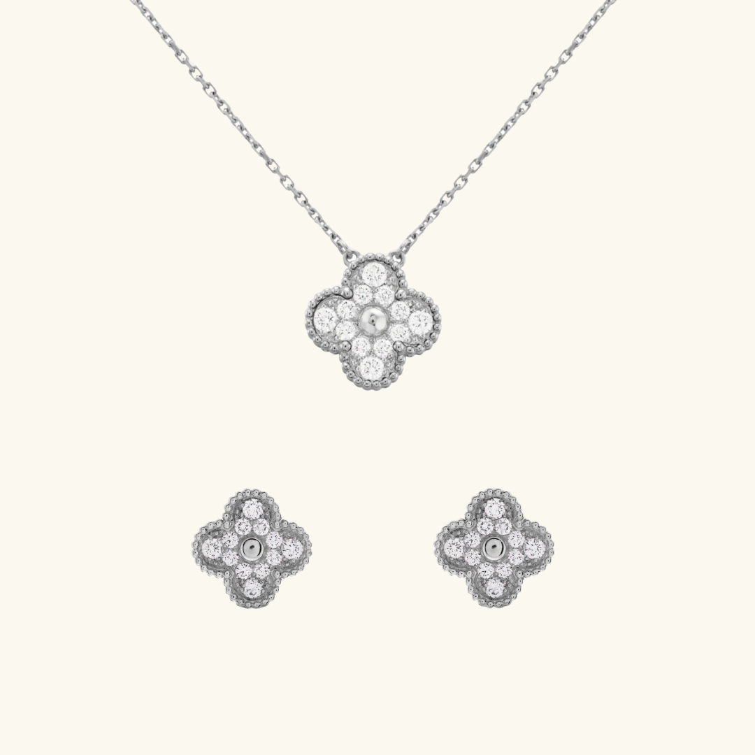 CLOVER | Silver Bracelet Luxe 2-Duo | Tiva Jewelry