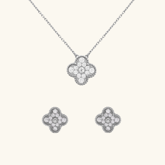 CLOVER | Silver Bracelet Luxe 2-Duo | Tiva Jewelry