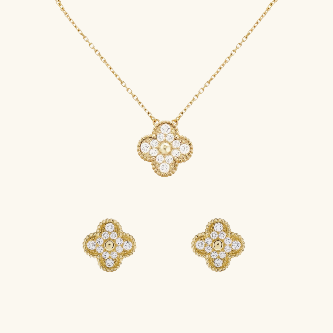 CLOVER | Gold Bracelet Grand 2-Pairing | Tiva Jewelry