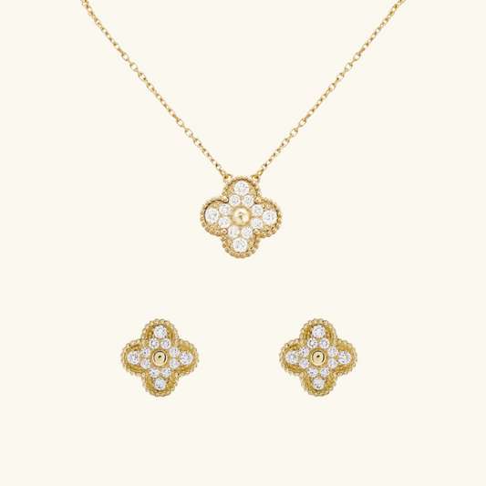 CLOVER | Gold Bracelet Grand 2-Pairing | Tiva Jewelry