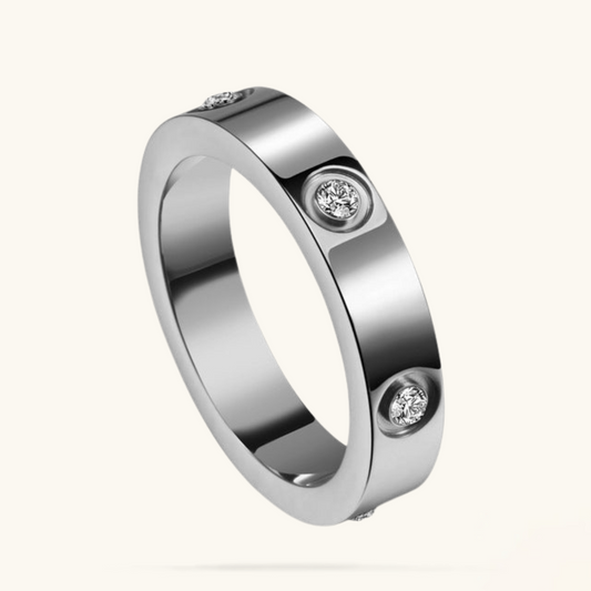 ETERNITY | Silver Ring Opulent | Tiva Jewelry