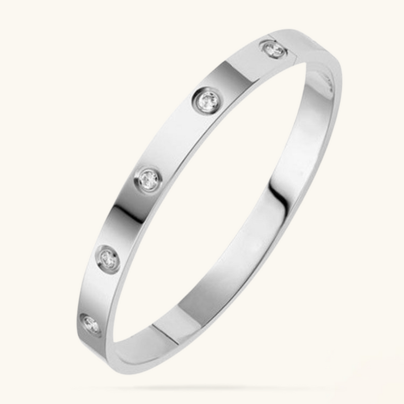 Eternity Silver Bracelet - Grand Collection | Tiva Jewelry