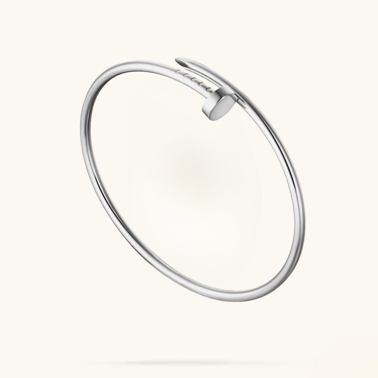 SPIKE Ultra-Thin Silver Bracelet | Tiva Jewelry