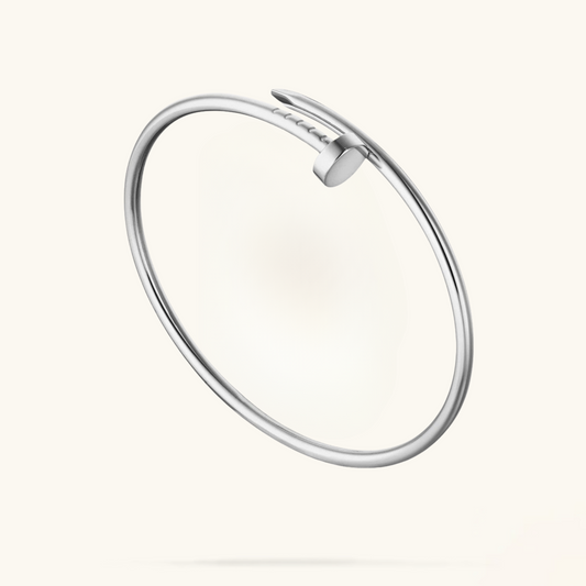 SPIKE Ultra-Thin Silver Bracelet | Tiva Jewelry