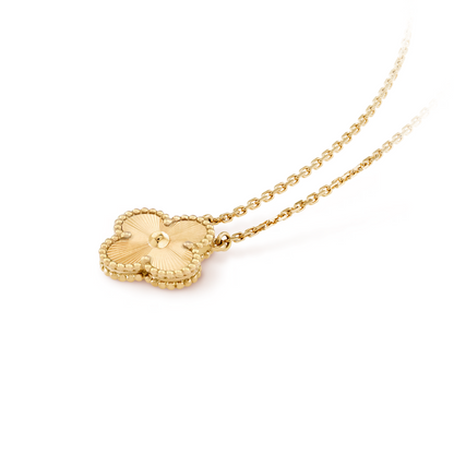CLOVER Gold Necklace - Enduring Elegance for Day-to-Night Brilliance