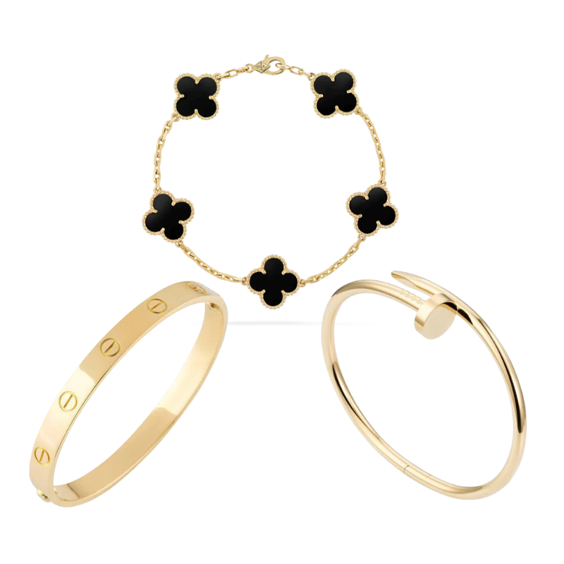 3-Piece Bracelet Trio "Maxim" | Tiva Jewelry