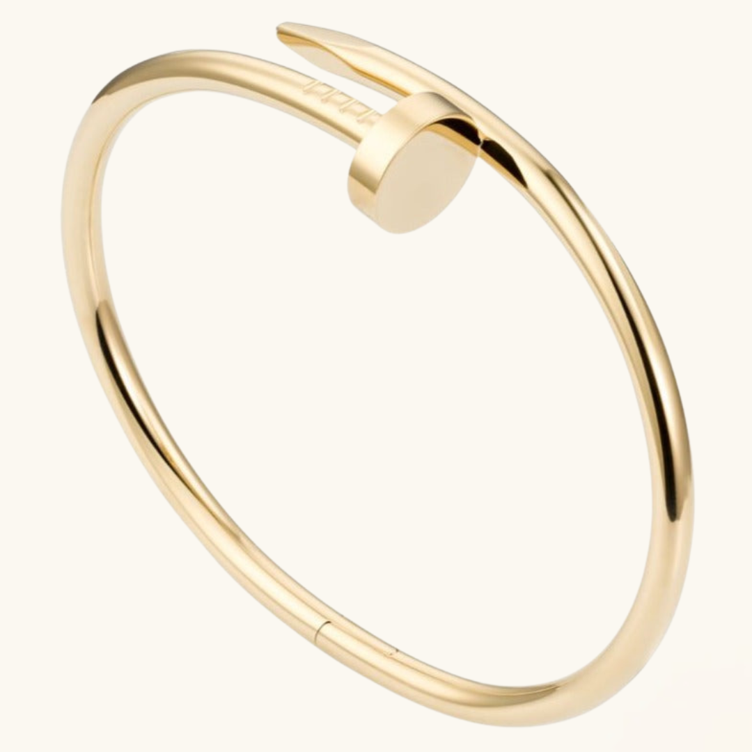 SPIKE Gold Bracelet - Streamlined, Current Gold Jewellery