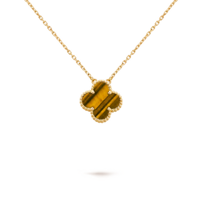 CLOVER Tiger Necklace – Striking, Nature-Inspired Pendant for Day-to-Night Wear