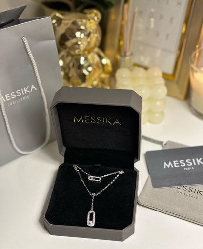 Mollyanne Diamanté Necklace — First-Class Edition | Tiva Jewelry