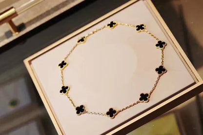 CLOVER | 10-Motive Black Necklace – On-Trend, Modern Eye-Catching Fine Jewelry