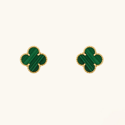 CLOVER Green Earrings | Tiva Jewelry