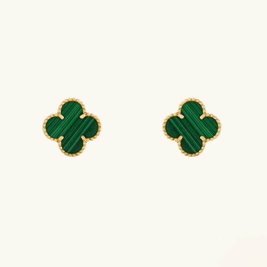 CLOVER Green Earrings | Tiva Jewelry