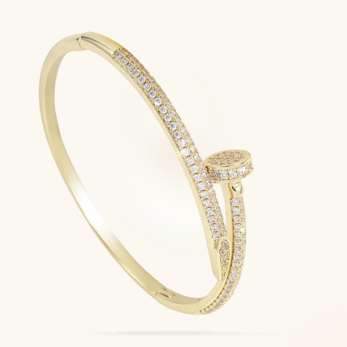 SPIKE | Refined Full Diamond Bracelet | Tiva Jewelry