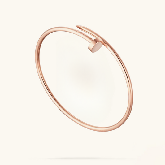 SPIKE Rose Gold Ultra-Thin Bracelet | Tiva Jewelry