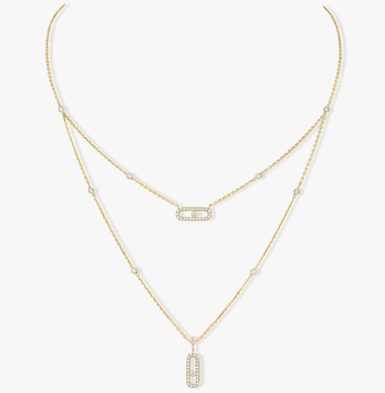 Mollyanne Diamanté Necklace — First-Class Edition | Tiva Jewelry