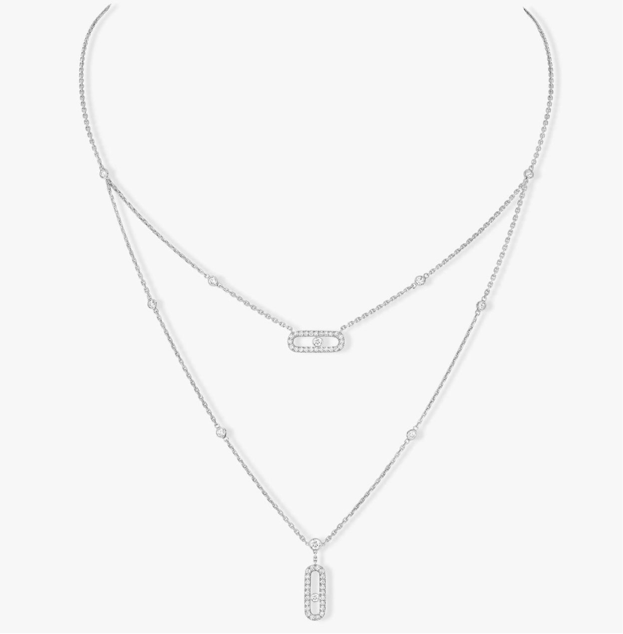 Mollyanne Diamanté Necklace — First-Class Edition | Tiva Jewelry