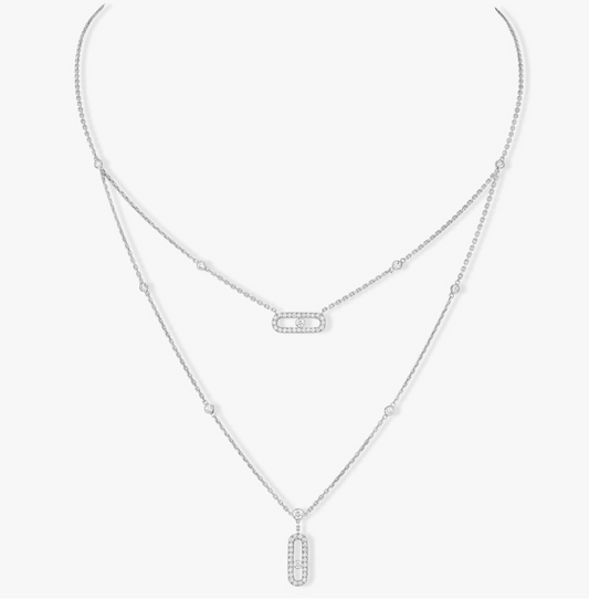 Mollyanne Diamanté Necklace — First-Class Edition | Tiva Jewelry