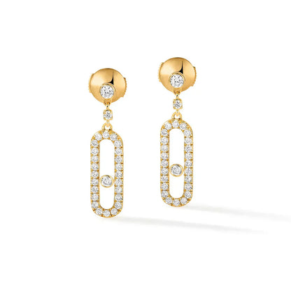 Myla Diamanté Hoop Earrings - Superior Edition | Tiva Jewelry
