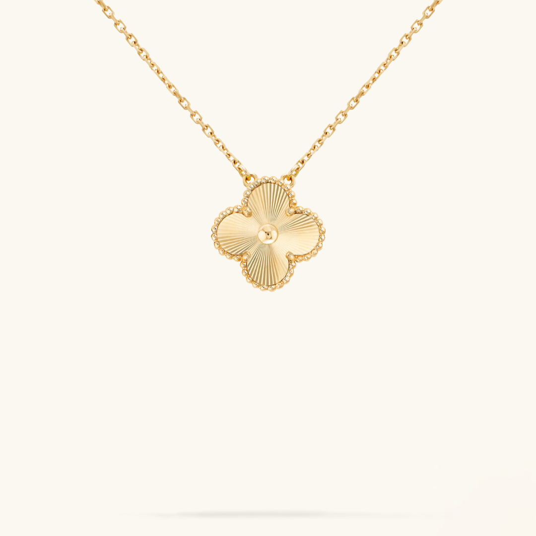 CLOVER Gold Necklace - Enduring Elegance for Day-to-Night Brilliance