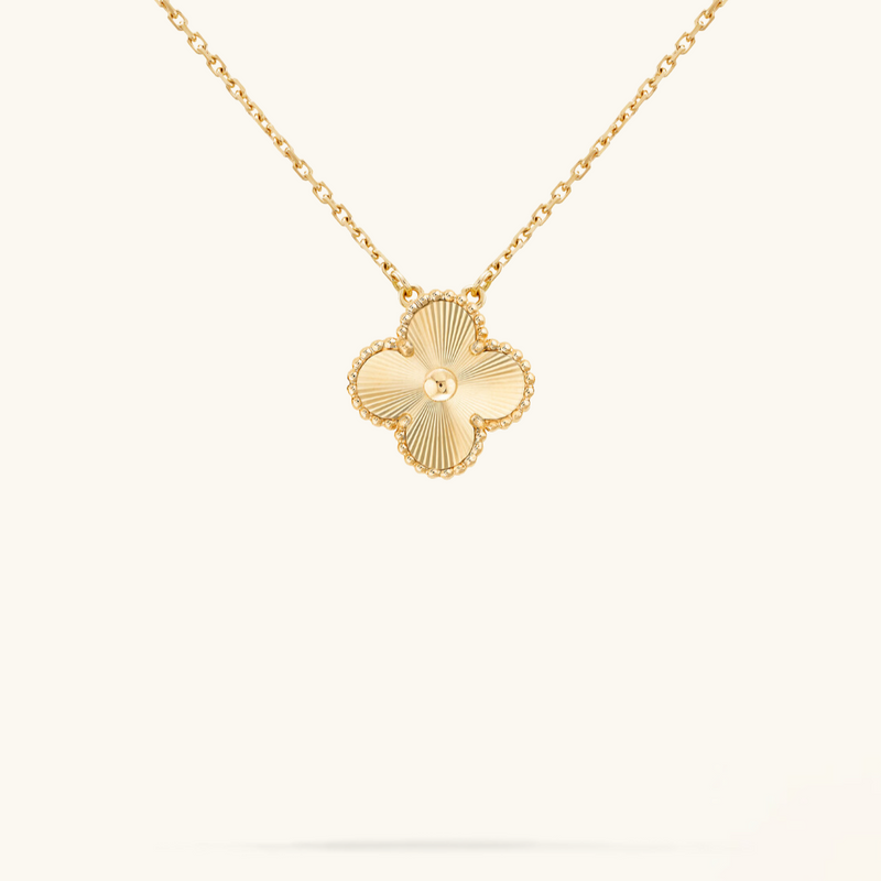 CLOVER Gold Necklace - Enduring Elegance for Day-to-Night Brilliance