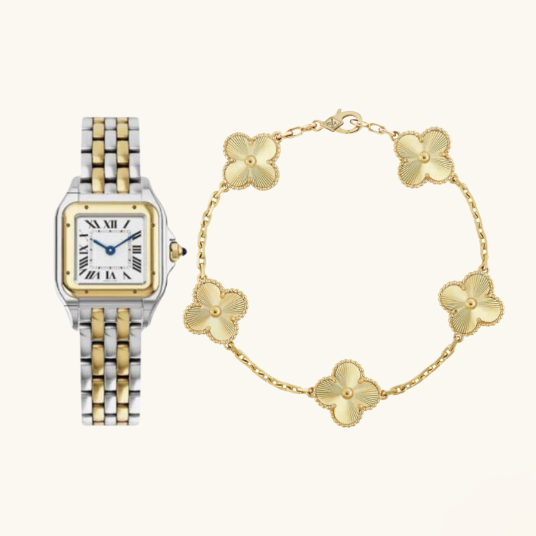 2-Piece Watch Bracelet Collection "Julio" | Tiva Jewelry