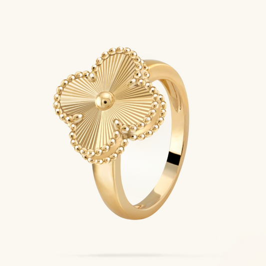 CLOVER | Gold Ring | Tiva Jewelry