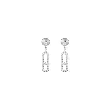 Myla Diamanté Hoop Earrings - Superior Edition | Tiva Jewelry