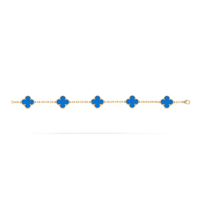 Clover Blue Bracelet - Chic Day-to-Night Fine Jewelry | Tiva Jewelry