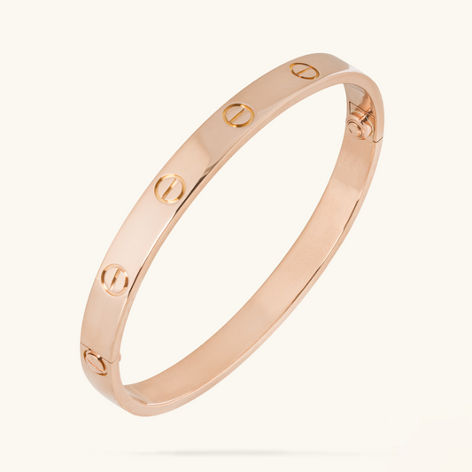 ETERNITY Rose Gold Bracelet — Classic Elegance | Tiva Jewelry