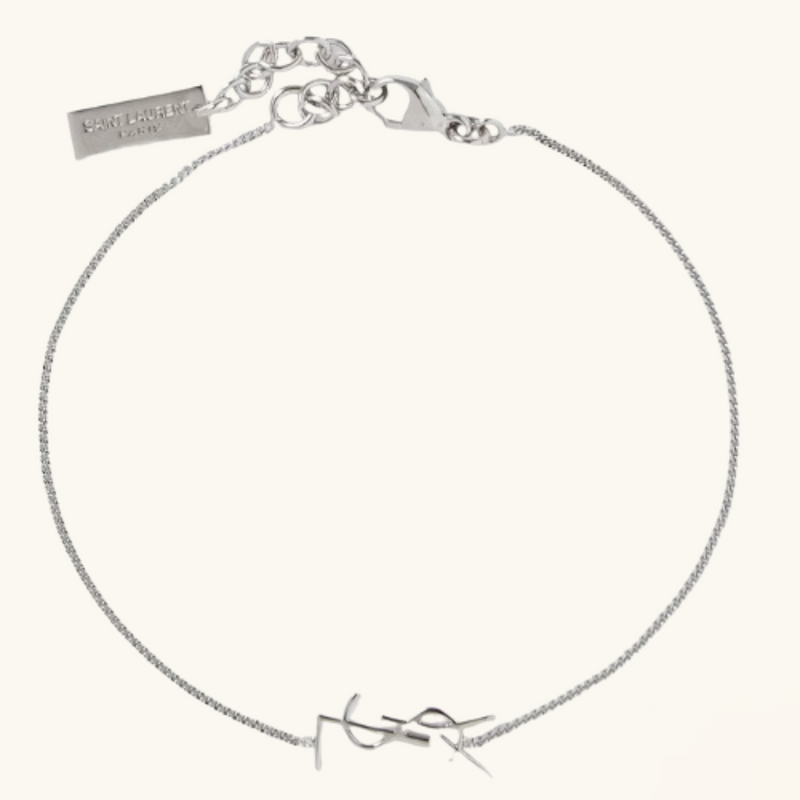 Signature LSY Silver Bracelet – Everlasting Elegance | Tiva Jewelry