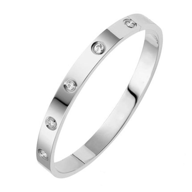 Eternity Silver Bracelet - Grand Collection | Tiva Jewelry