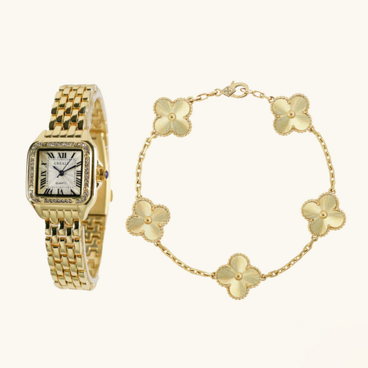 2-Piece Watch Bracelet Collection "Sofia" | Tiva Jewelry