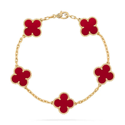 CLOVER | Superior Red Duo | Tiva Jewelry