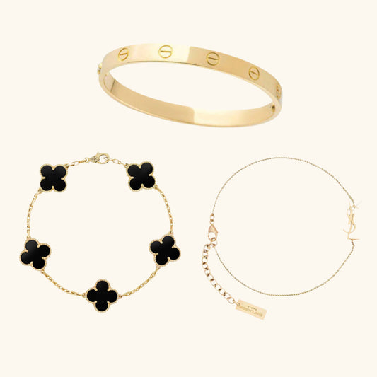 3-Piece Bracelet Trio Dubai | Tiva Jewelry
