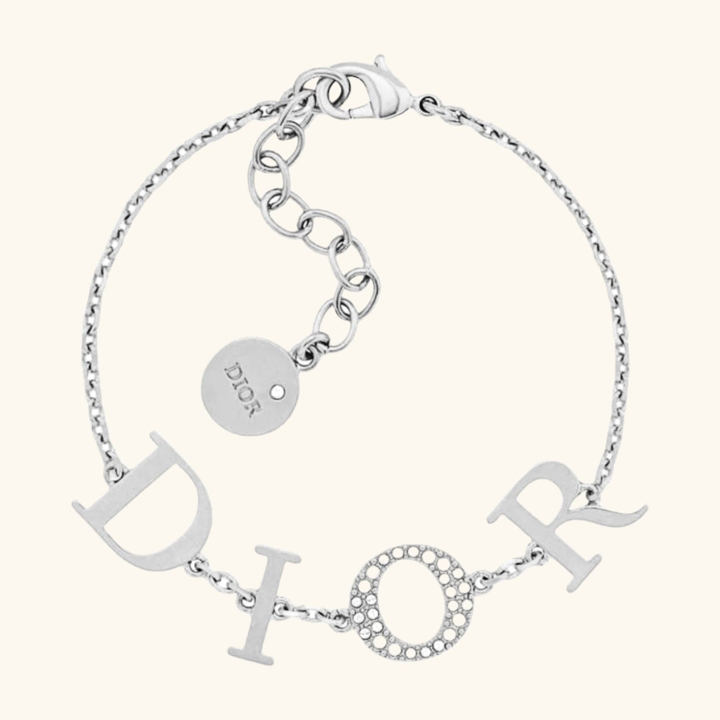 Signature DR Bracelet in Silver | Tiva Jewelry