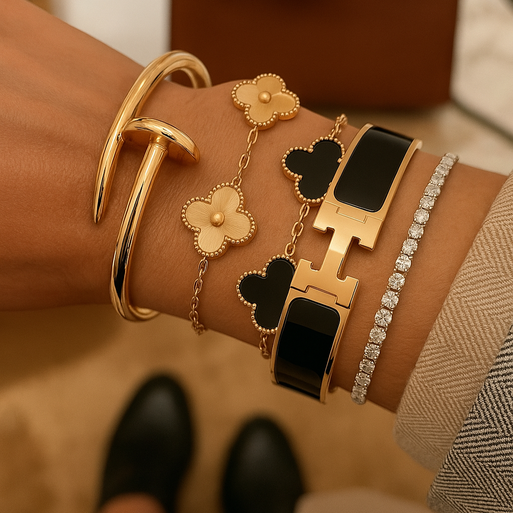 3-Piece Bracelet Collection Marbella | Tiva Jewelry