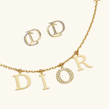 DISTINGUISHED | DR Set Gold | Tiva Jewelry
