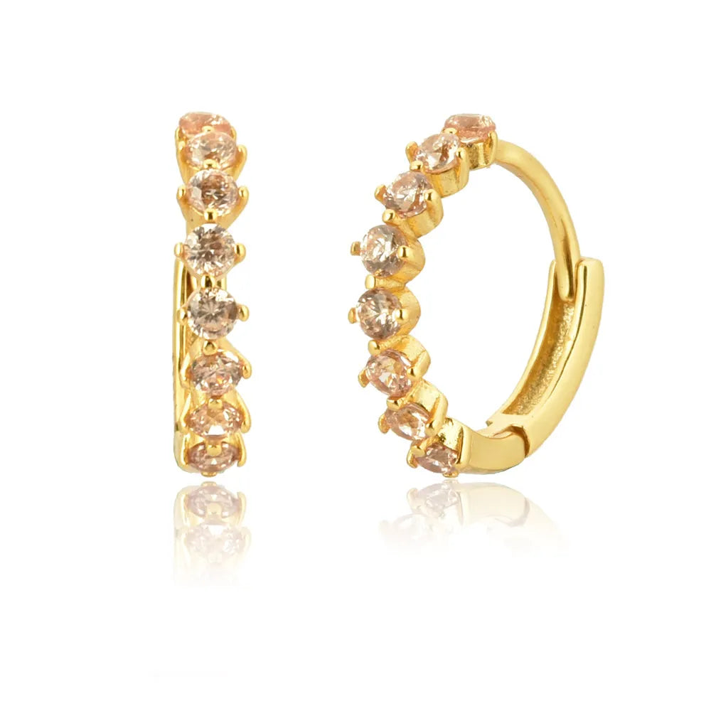 Distinguished Tennis Gem Earrings – Sparkling Gemstone Fine Jewelry