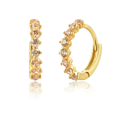 Distinguished Tennis Gem Earrings – Sparkling Gemstone Fine Jewelry