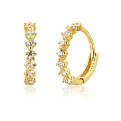 Distinguished Tennis Gem Earrings – Sparkling Gemstone Fine Jewelry